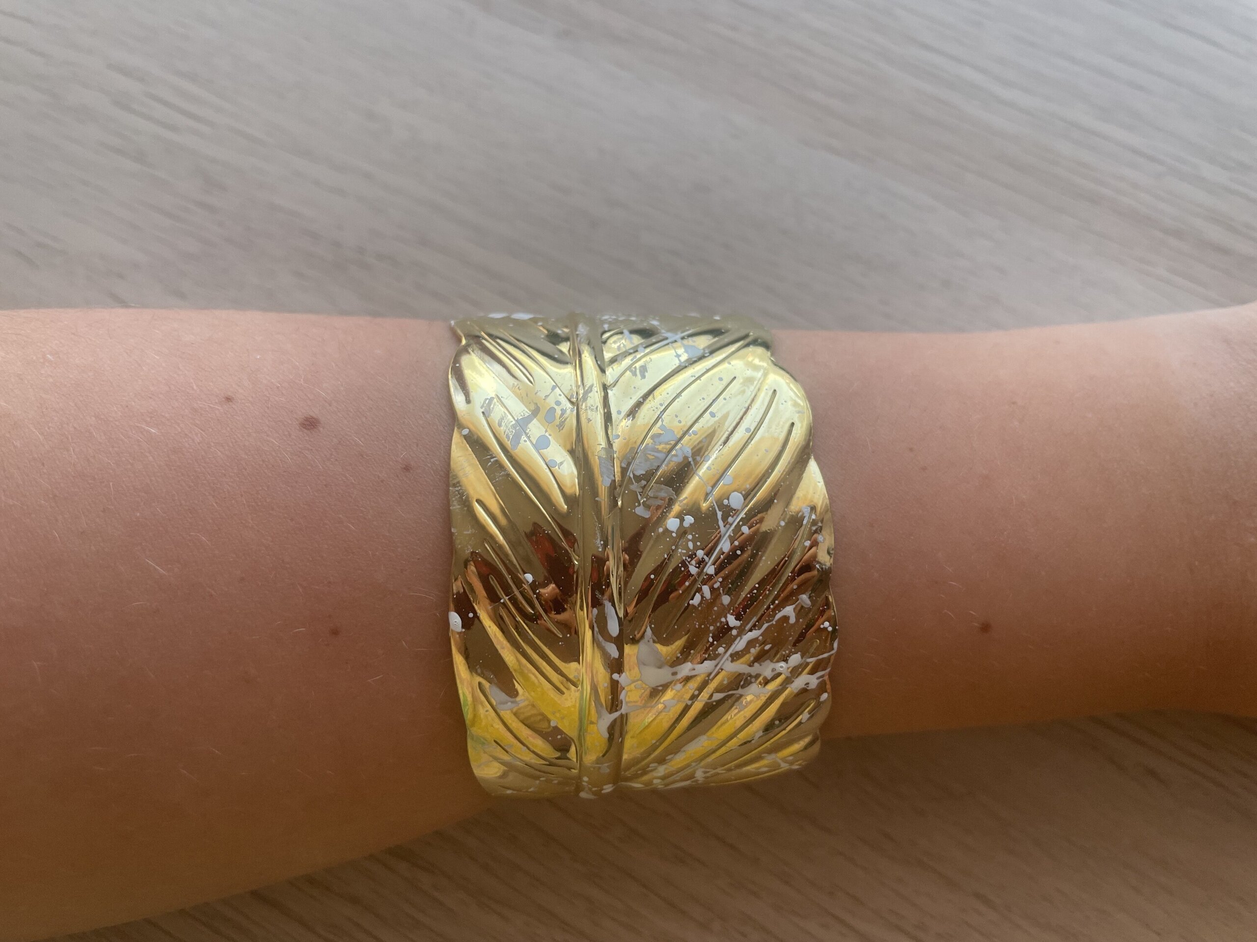 Brazalete Pluma Dorada - 1