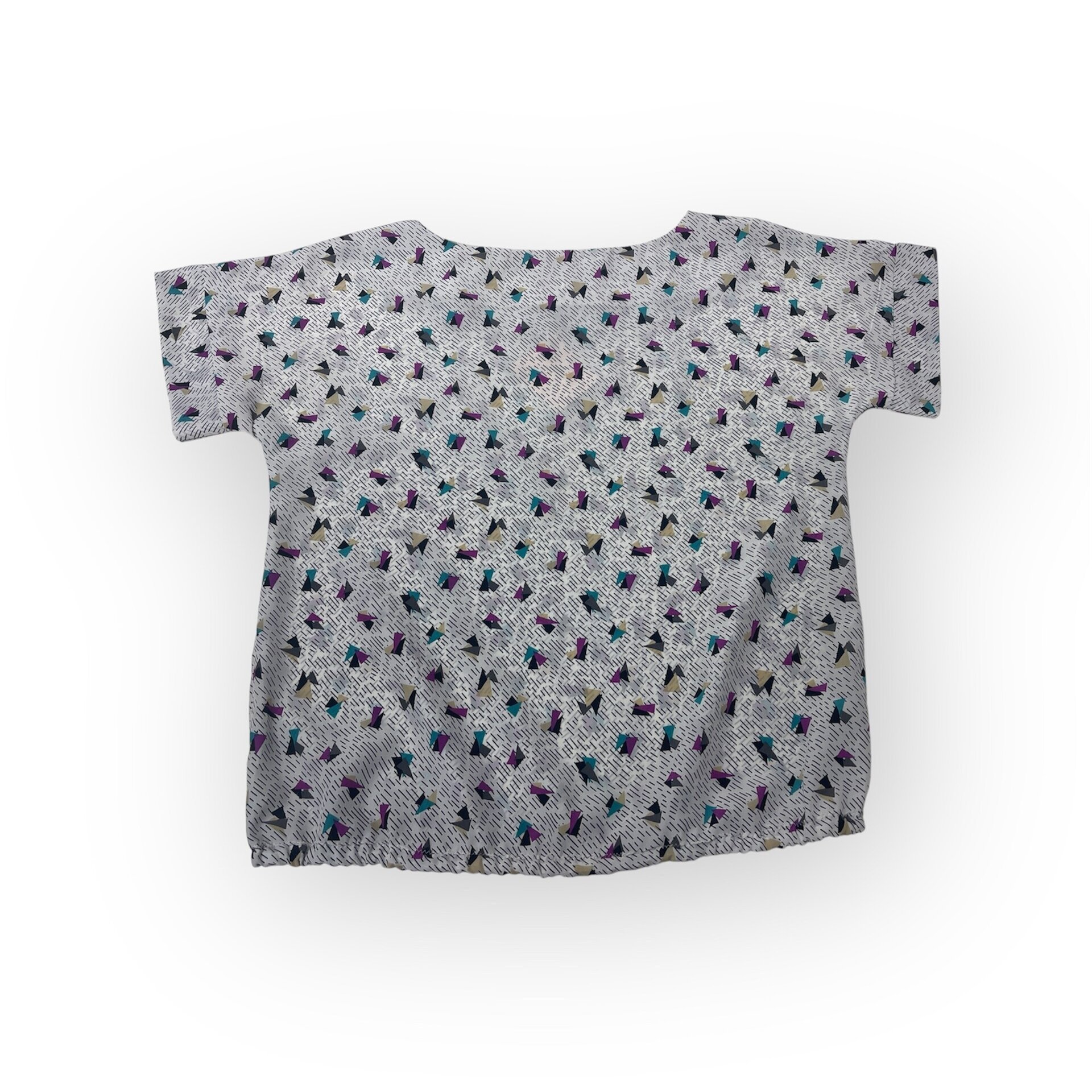 Blusa geometría colorida - 2