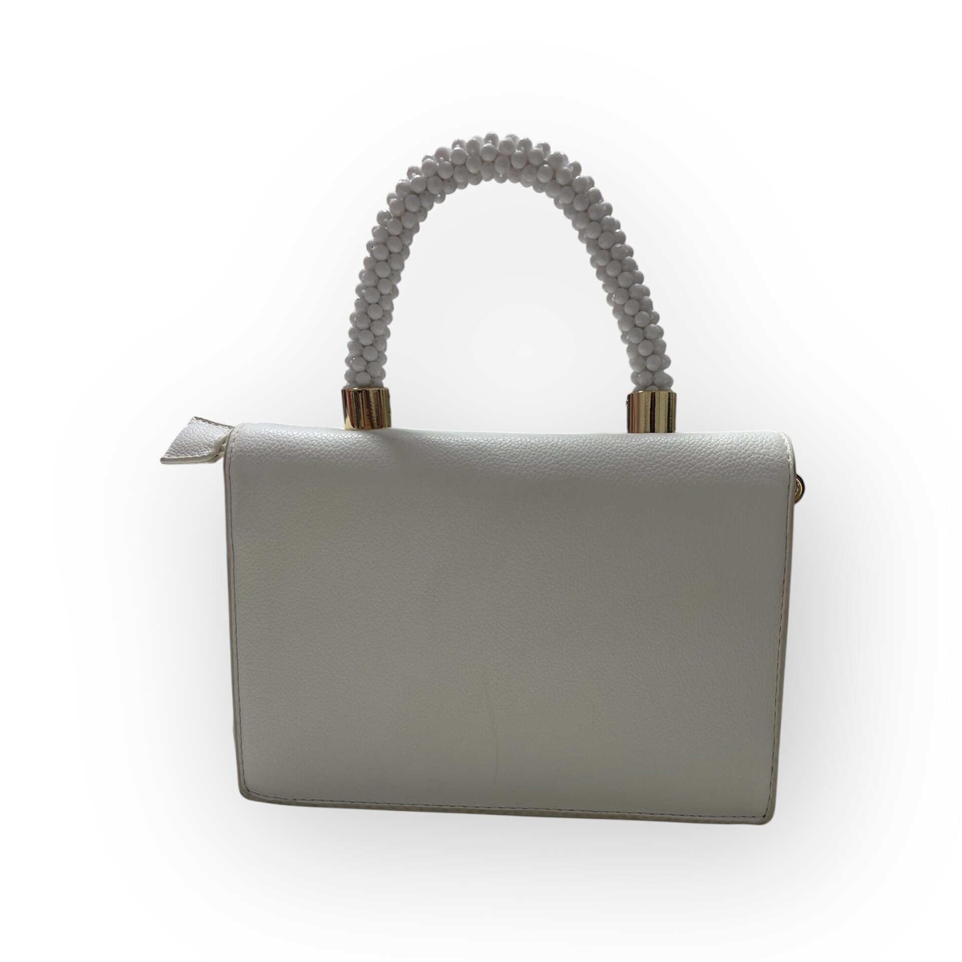 Bolso aperlado blanco - 2