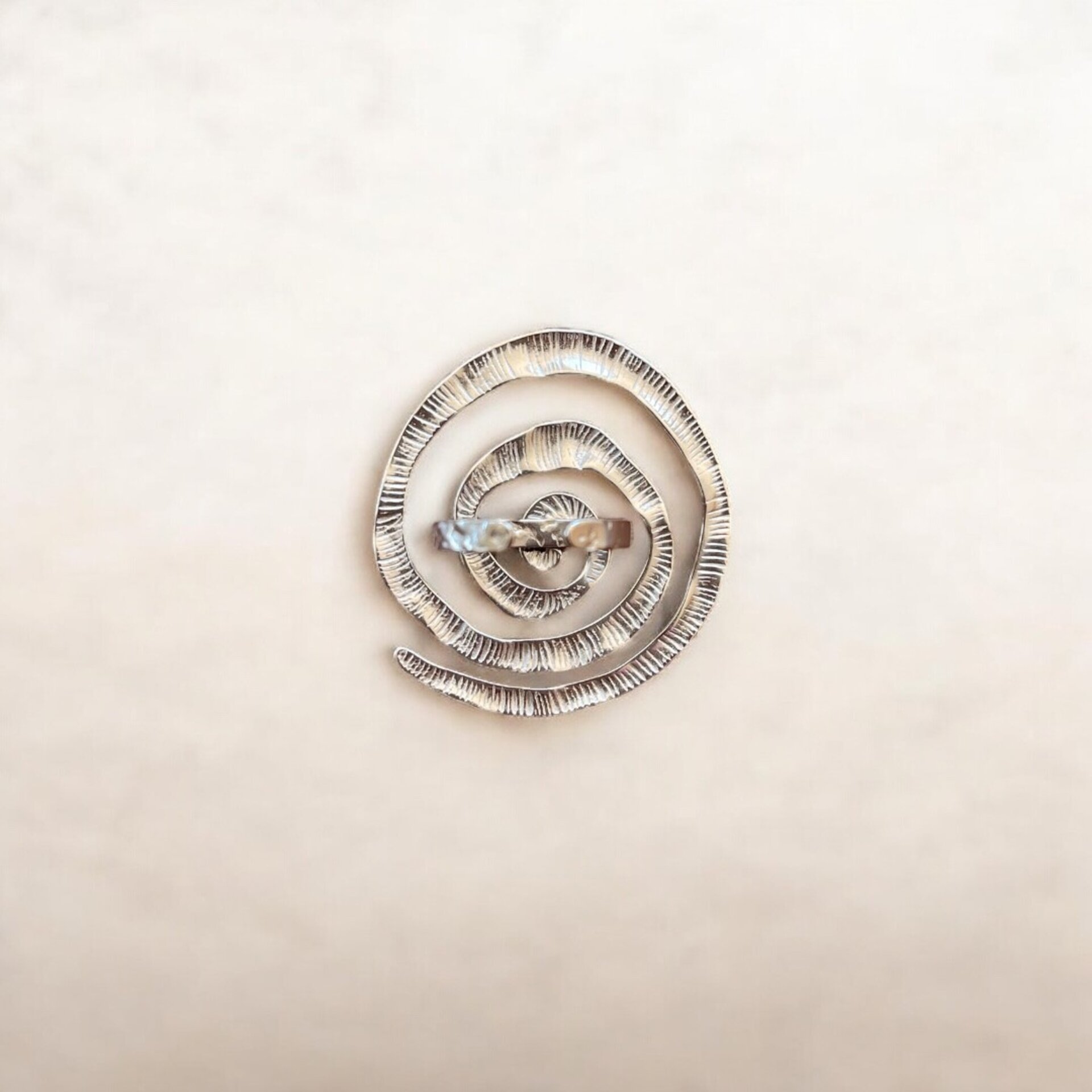 Anillo Espiral Ajustable de Acero - 6